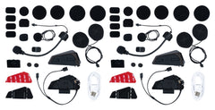 Sistem Intercom Moto EXOCOM Link-1 Dual Pack - Audio HD, Anulare Zgomot