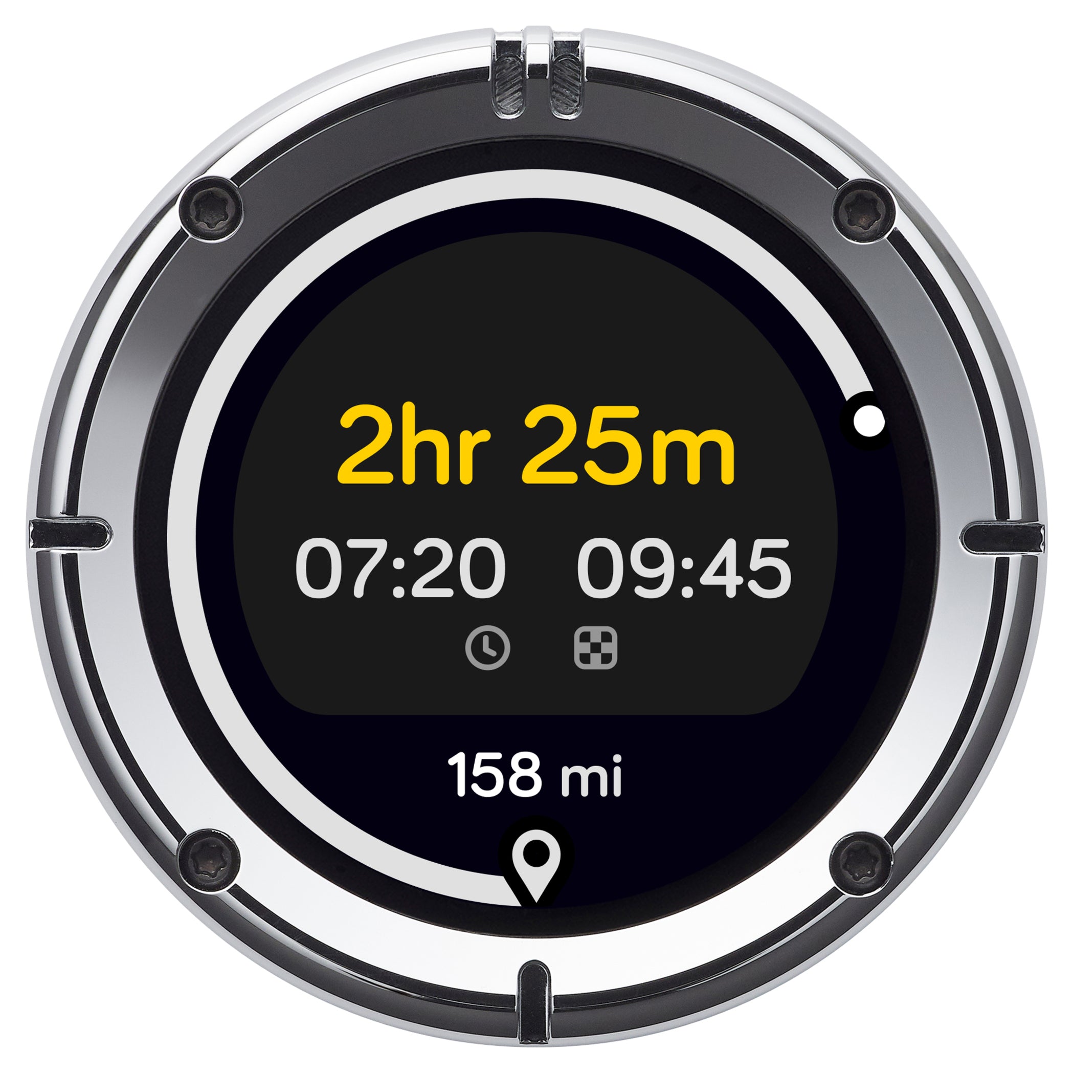 Sistem Navigație Moto II Classic Beeline - Design Retro, Navigație Simplă