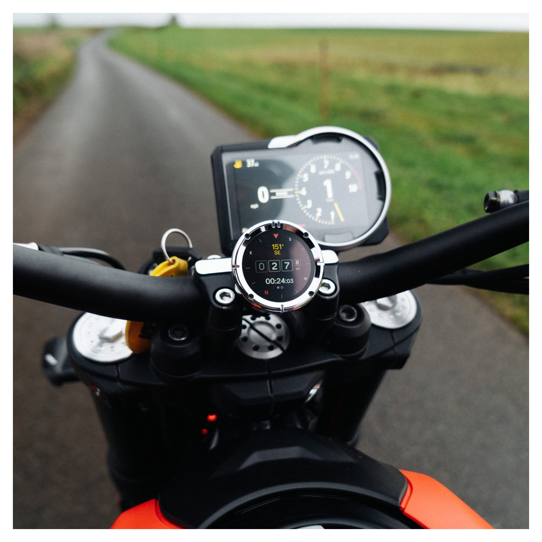 Sistem Navigație Moto II Classic Beeline - Design Retro, Navigație Simplă