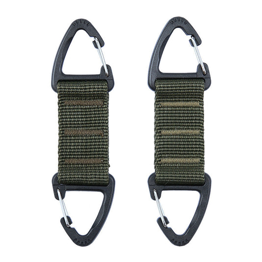 Sistem Prindere Dublu Carabiner Hook 2-pack JFO01 Groen - Versatilitate Esențială