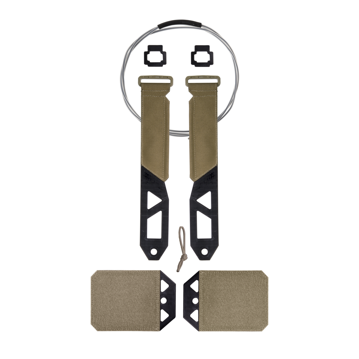 Sistem Quick-Release Helikon-Tex din Polietilenă Coyote Brown