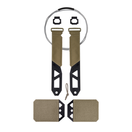 Sistem Quick-Release Helikon-Tex din Polietilenă Coyote Brown