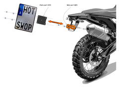 Sistem Schimbare Rapidă Număr HotSwop PRO Basic Set (S) - Fără Unelte