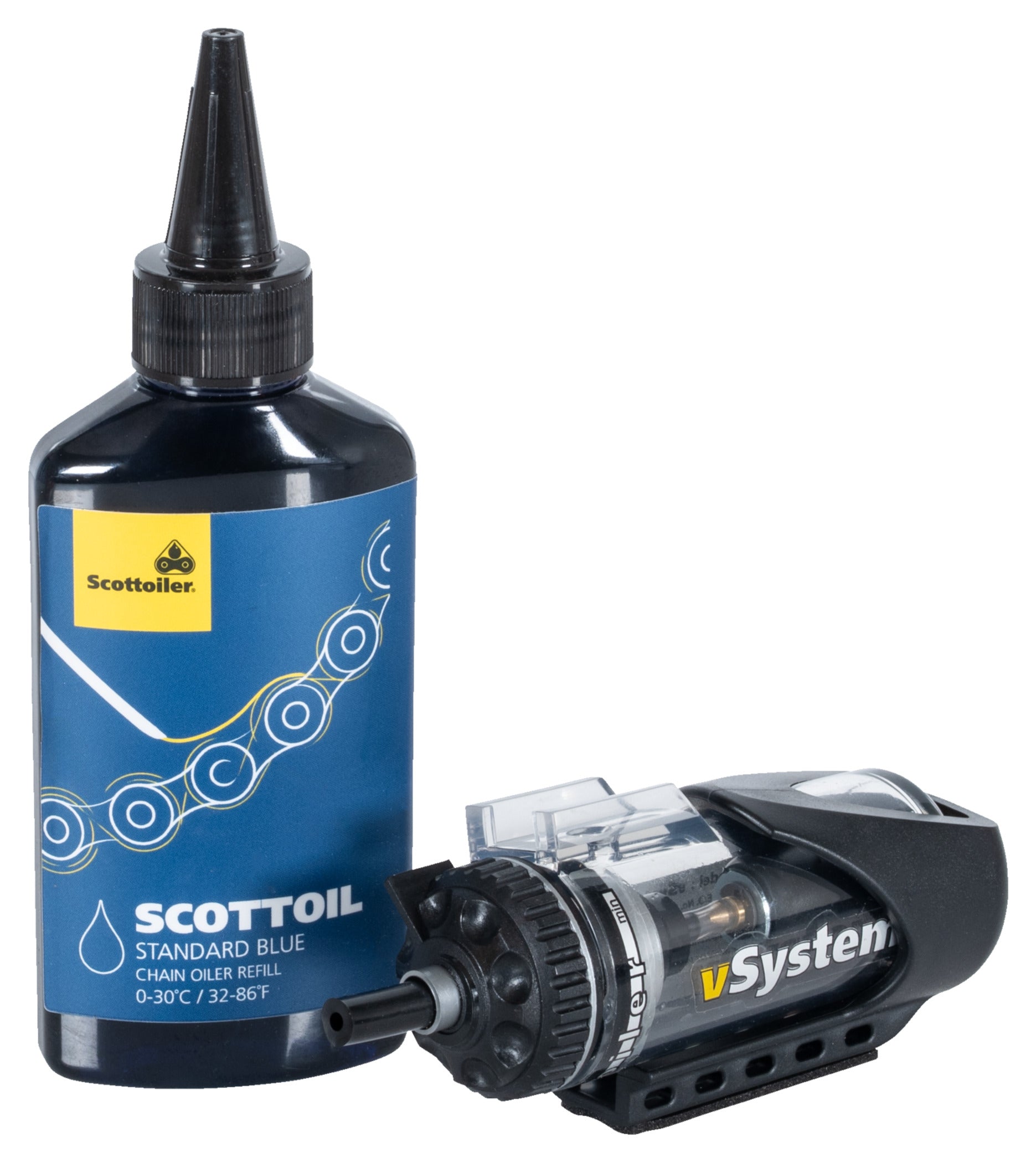 Sistem Ungere Lanț Automat VSystem Louis Edition Scottoiler - Durată Viață Lanț Extinsă