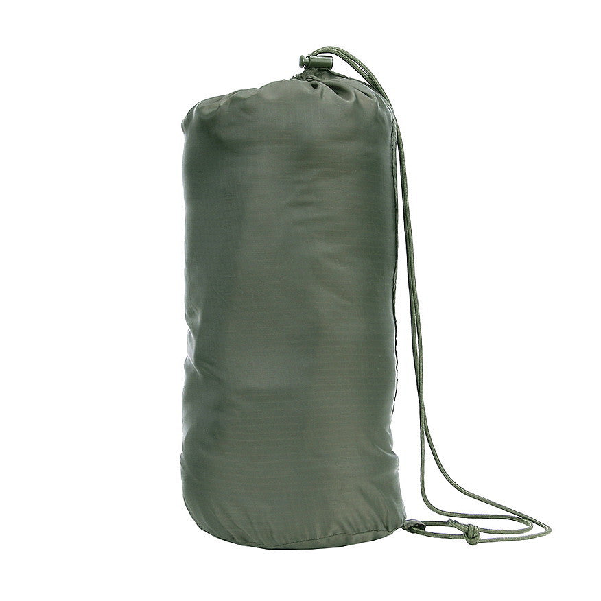 Slaapzak fleece Bushcraft Series Verde Fosco - Confort Adaptabil Oricând