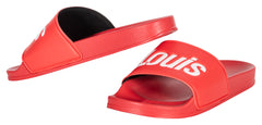 Șlapi Roșii Louis - Confort și Stil la Piscină