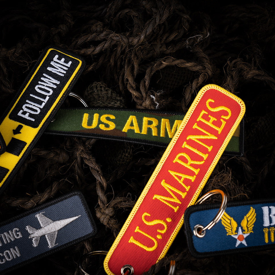 Sleutelhanger Hooah US Army #131 Camuflaj Original - Manifestă Spiritul Militar Autentic