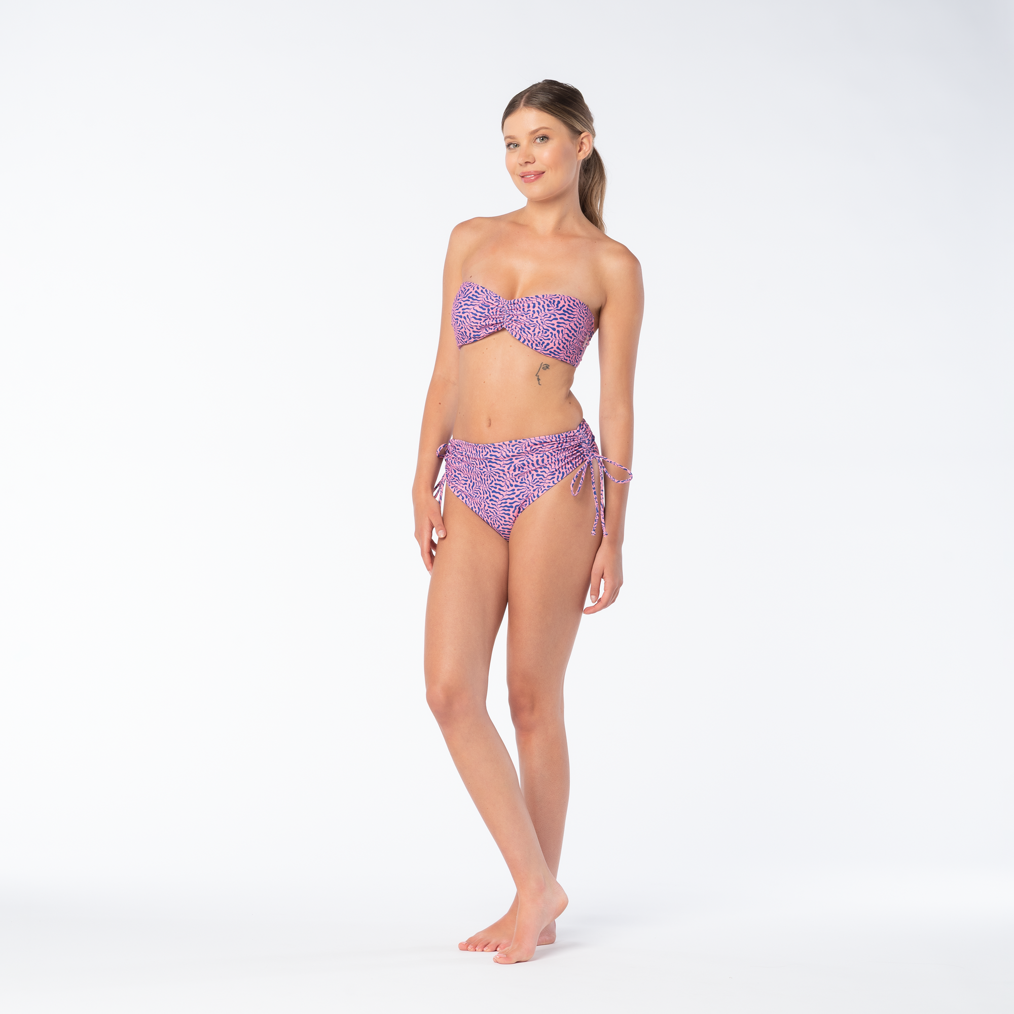 Slip Bikini SAMAE WMNS AQUAWAVE - Talia Înaltă, Ajustabil, Confort Sportiv - 9