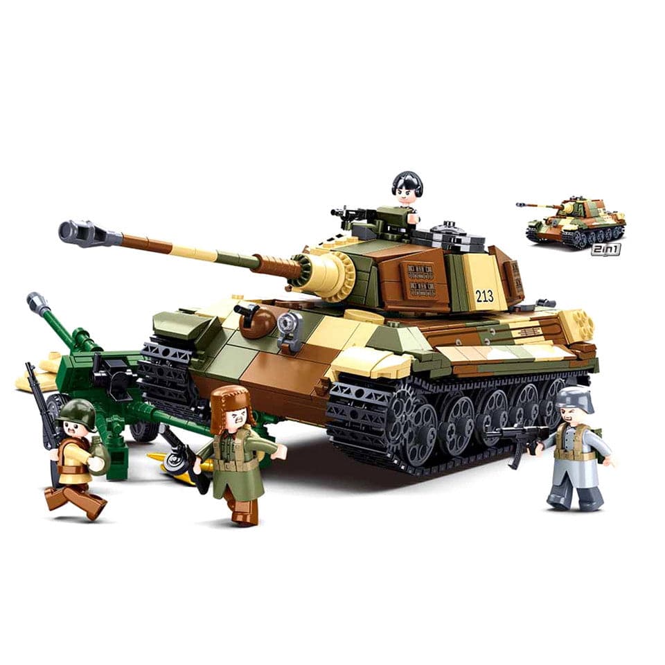 Sluban (Battle Of Budapest)Large German Tank 2In1 M38-B0980