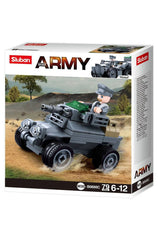 Sluban German Army Armored Car M38-B0680C