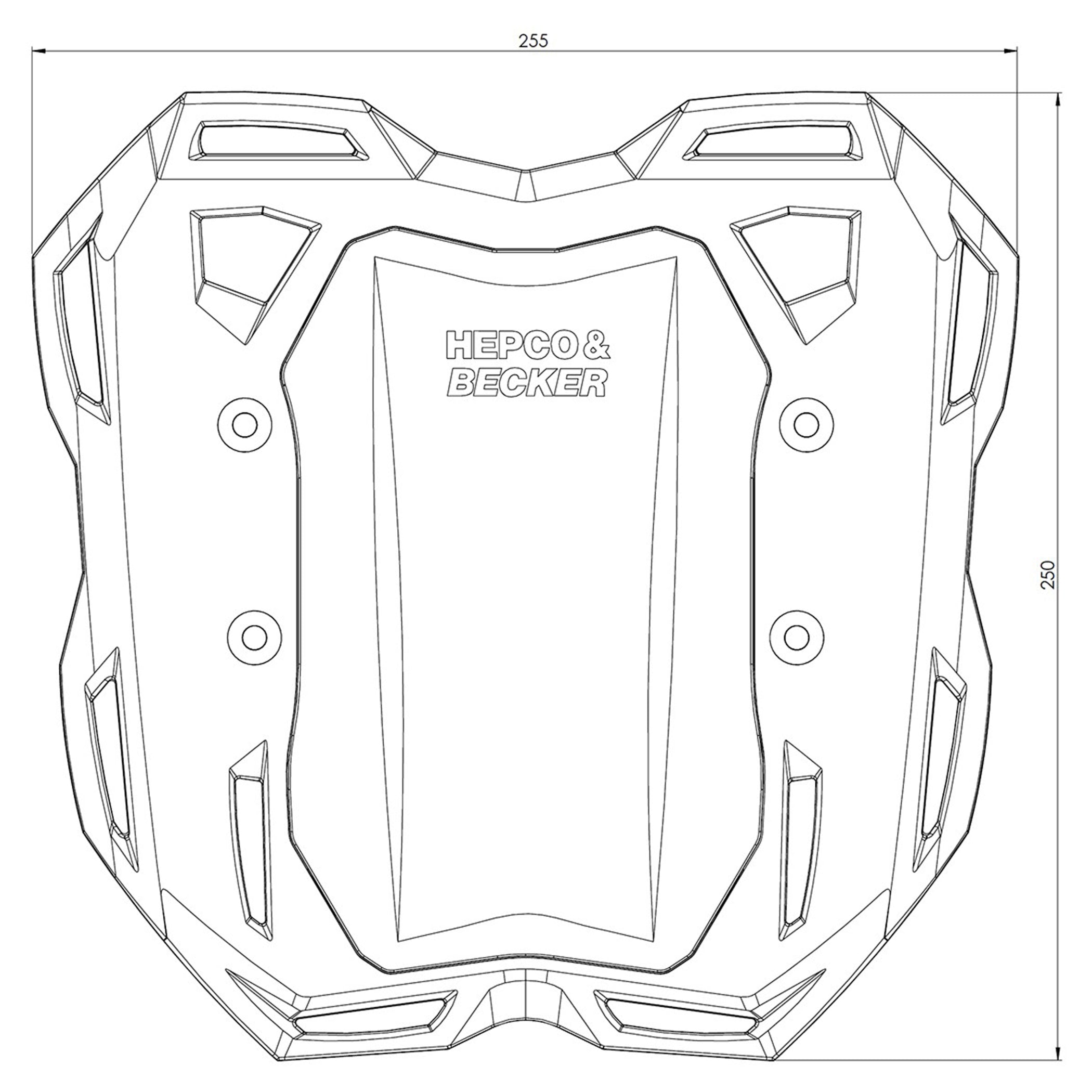 Smartrack Universal Hepco&Becker - Suport Bagaje Moto