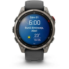 Smartwatch Fenix 8 Pro Garmin - AMOLED, Safir, Titan, Multisport - 10
