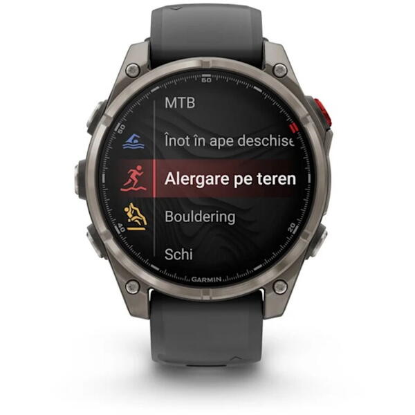 Smartwatch Fenix 8 Pro Garmin - AMOLED, Safir, Titan, Multisport - 4