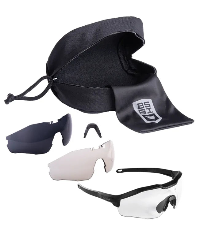 Smoke Safety Goggles Bollé® BSSI MY6 – Ochelari Balistici Tactici cu Protecție Avansată