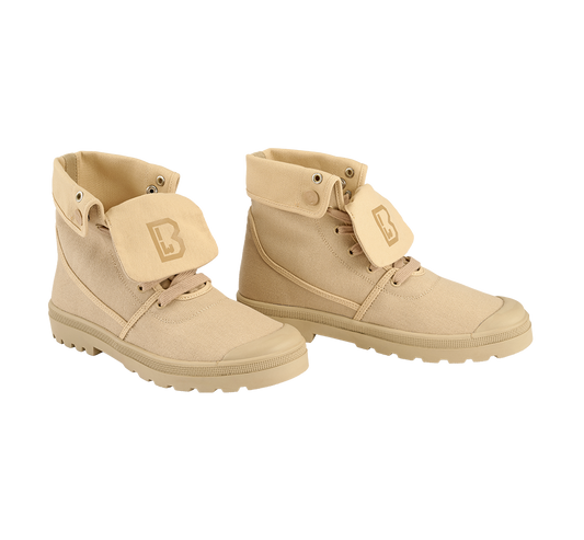 Sneaker Canvas Military high Camel Brandit - Stil Urban Durabil