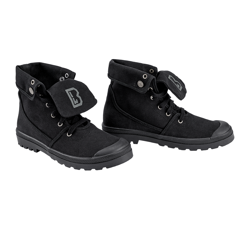 Sneaker Canvas Military high Negru Brandit - Stil si Durabilitate