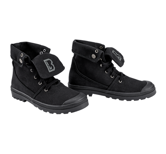 Sneaker Canvas Military high Negru Brandit - Stil si Durabilitate