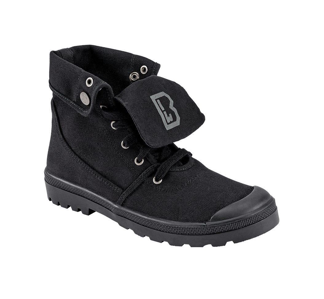Sneaker Canvas Military high Negru Brandit - Stil si Durabilitate
