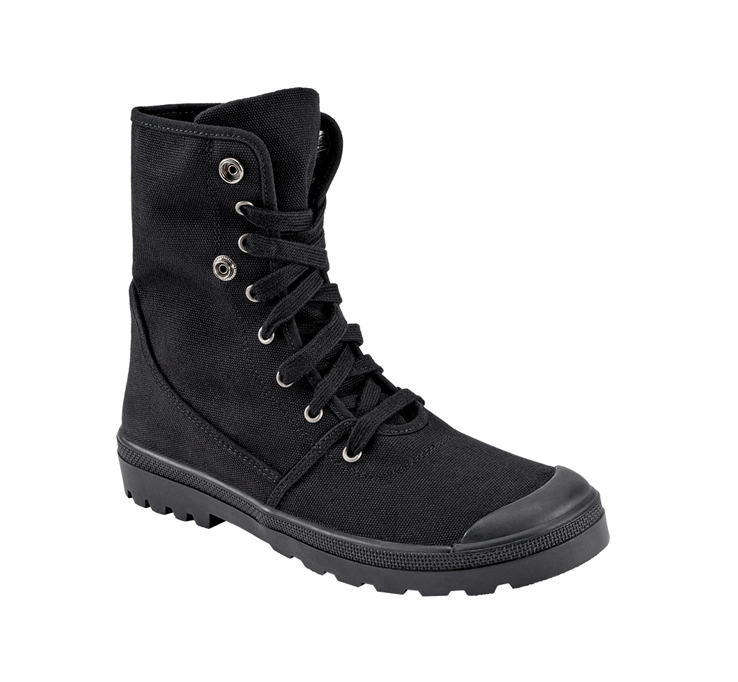 Sneaker Canvas Military high Negru Brandit - Stil si Durabilitate