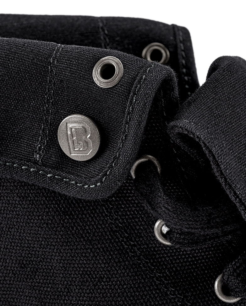 Sneaker Canvas Military high Negru Brandit - Stil si Durabilitate