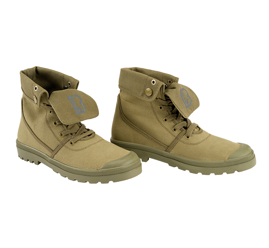 Sneaker Canvas Military high Olive Brandit - Stil si Confort Urban