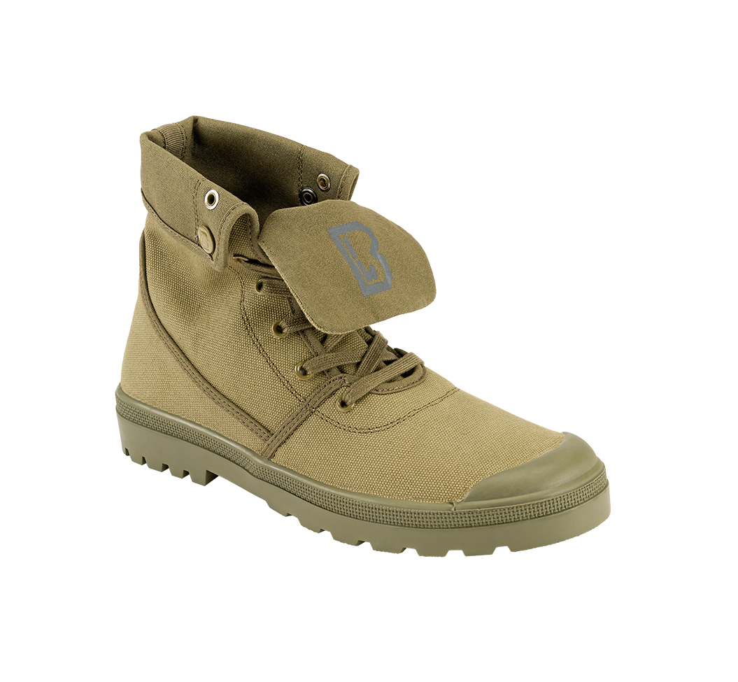 Sneaker Canvas Military high Olive Brandit - Stil si Confort Urban