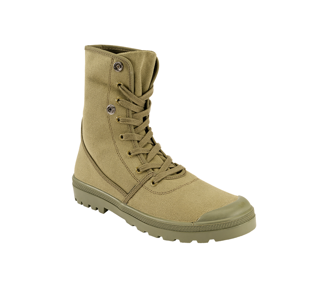 Sneaker Canvas Military high Olive Brandit - Stil si Confort Urban