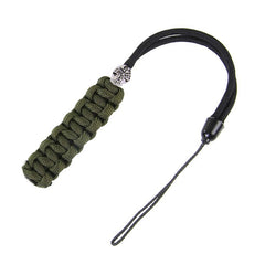 Snur Cuțit Knife Cord #3 Negru/Verde Kevlar - Acces Instant, Siguranță Maximă