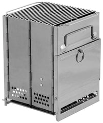 Sobă Raketenofen FoxOutdoor - Pliabilă, Inox