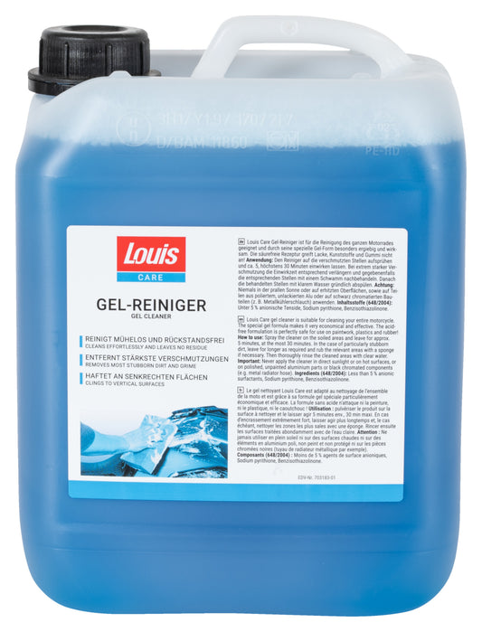 Soluție Curățare Moto Gel Louis - Putere Maximă, 5 Litri