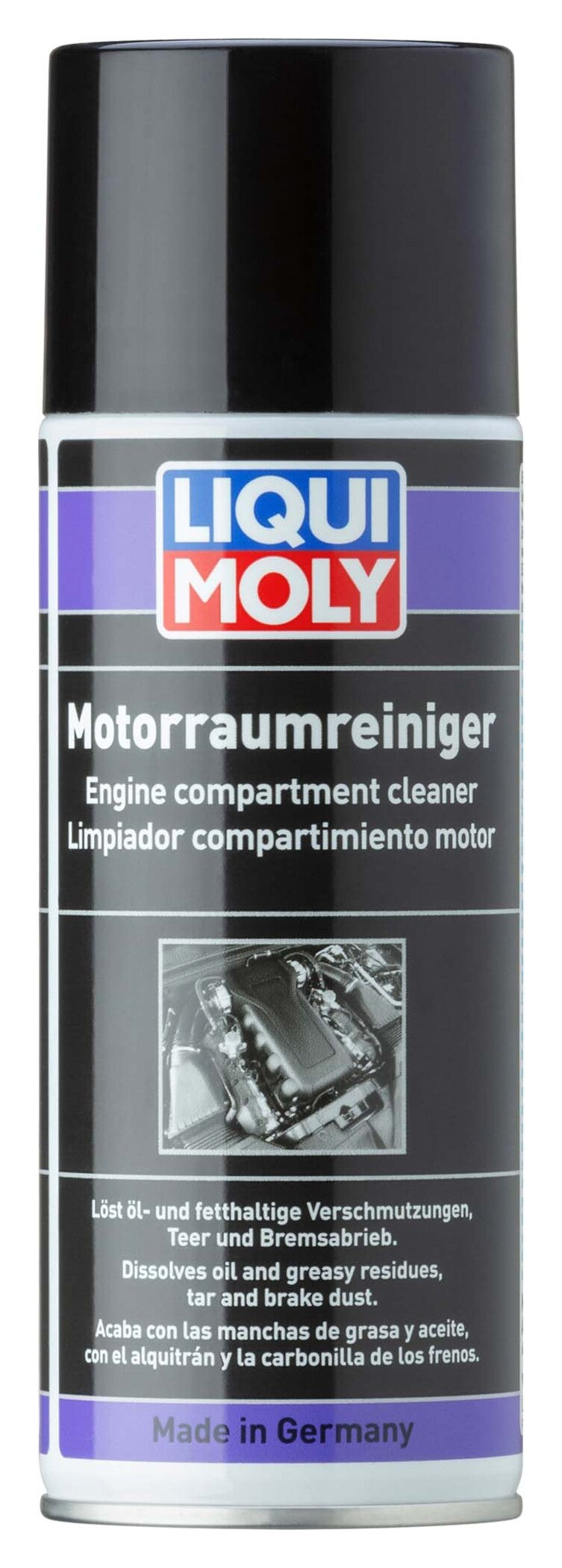 Soluție Curățare Motor Louis - Îndepărtează Ulei, Grăsime, Gudron