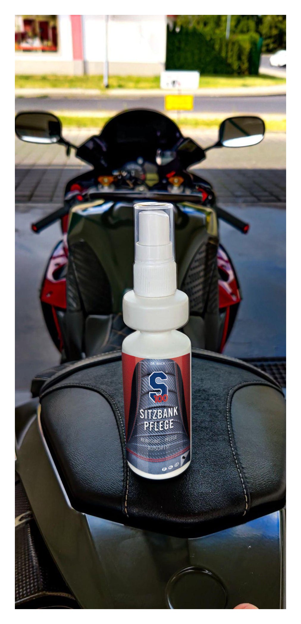Soluție Curățare Șa Moto S100 - Protecție UV, Anti-Alunecare