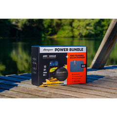 Sonar Deeper Smart Chirp+ 3.0 + Încărcător Solar 36W - Performanță și Autonomie - 5