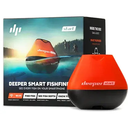 Sonar Deeper Start Fishfinder - Conectivitate Smart, Portabil - 1