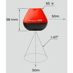 Sonar Deeper Start Fishfinder - Conectivitate Smart, Portabil - 4