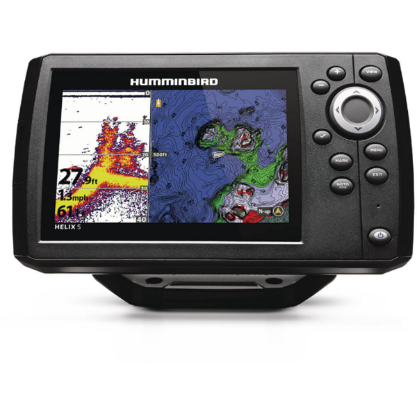 Sonar GPS HUMMINBIRD HELIX 5 CHIRP SI G3 - Detecție Avansată, Navigație Precisă - 1