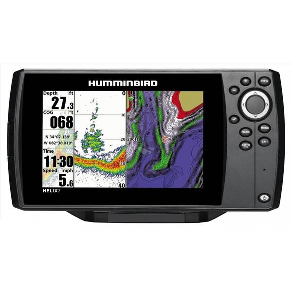 Sonar Helix 7 DI Dual Beam Plus GPS Humminbird - Navigație, Detecție Pești - 1