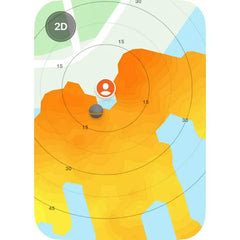 Sonar Smart Chirp+ 4.0 Deeper - Acoperire Subacvatică Precisă - 5