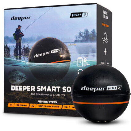 Sonar Smart Deeper PRO+ 2 - GPS Integrat, Conectivitate Wi-Fi - 2