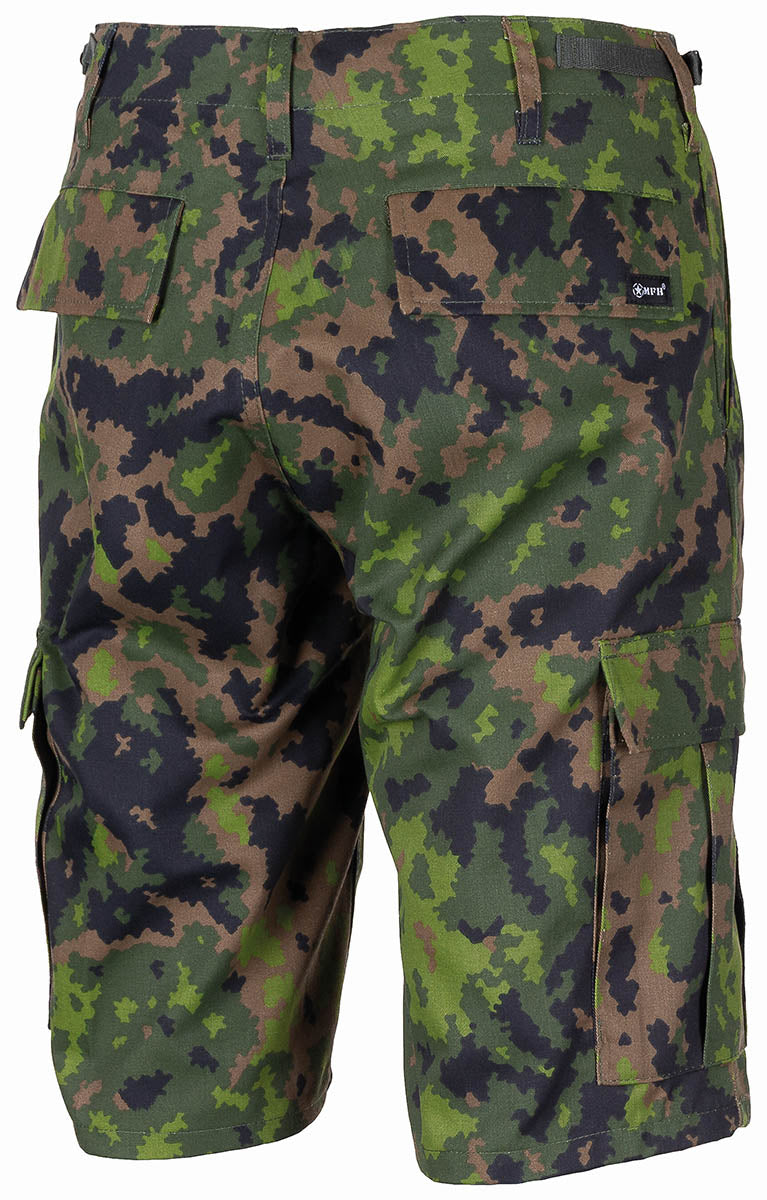 Șorturi US Bermuda BDU M05 Camo MFH - Buzunare Multiple, Talie Ajustabilă