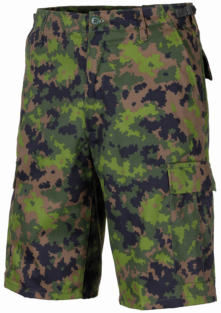 Șorturi US Bermuda BDU M05 Camo MFH - Buzunare Multiple, Talie Ajustabilă