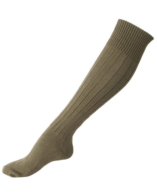 Șosete Lungi BW Mil-Tec – 70% Lână, Oliv