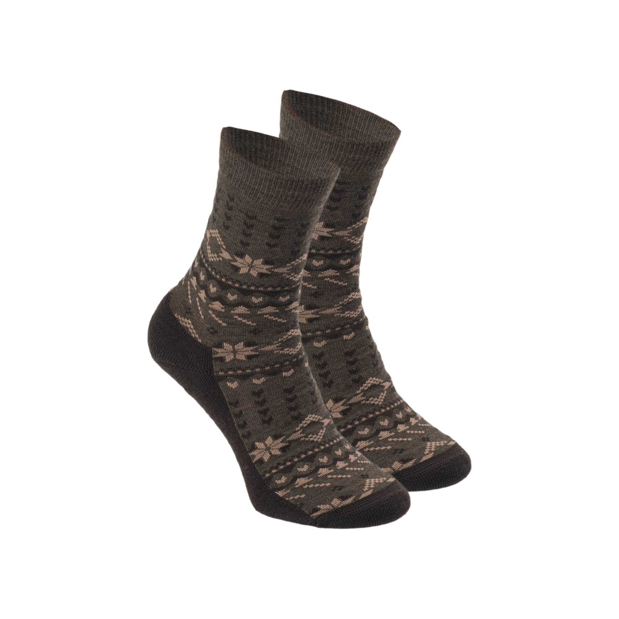Șosete Mid-Calf NORWOCKS FITANU - Lână Merino, Confort Termic - 1
