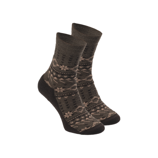 Șosete Mid-Calf NORWOCKS FITANU - Lână Merino, Confort Termic - 1