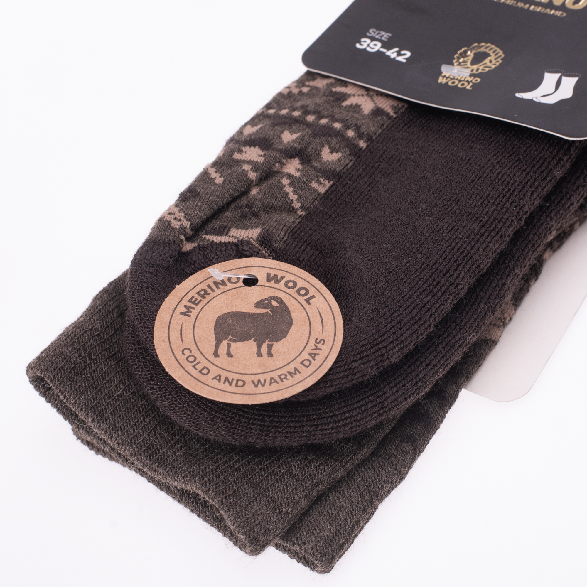 Șosete Mid-Calf NORWOCKS FITANU - Lână Merino, Confort Termic - 3