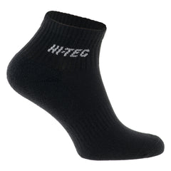 Șosete Scurte QUARRO PACK II HI-TEC - Set 3 Perechi, Confort & Suport - 1