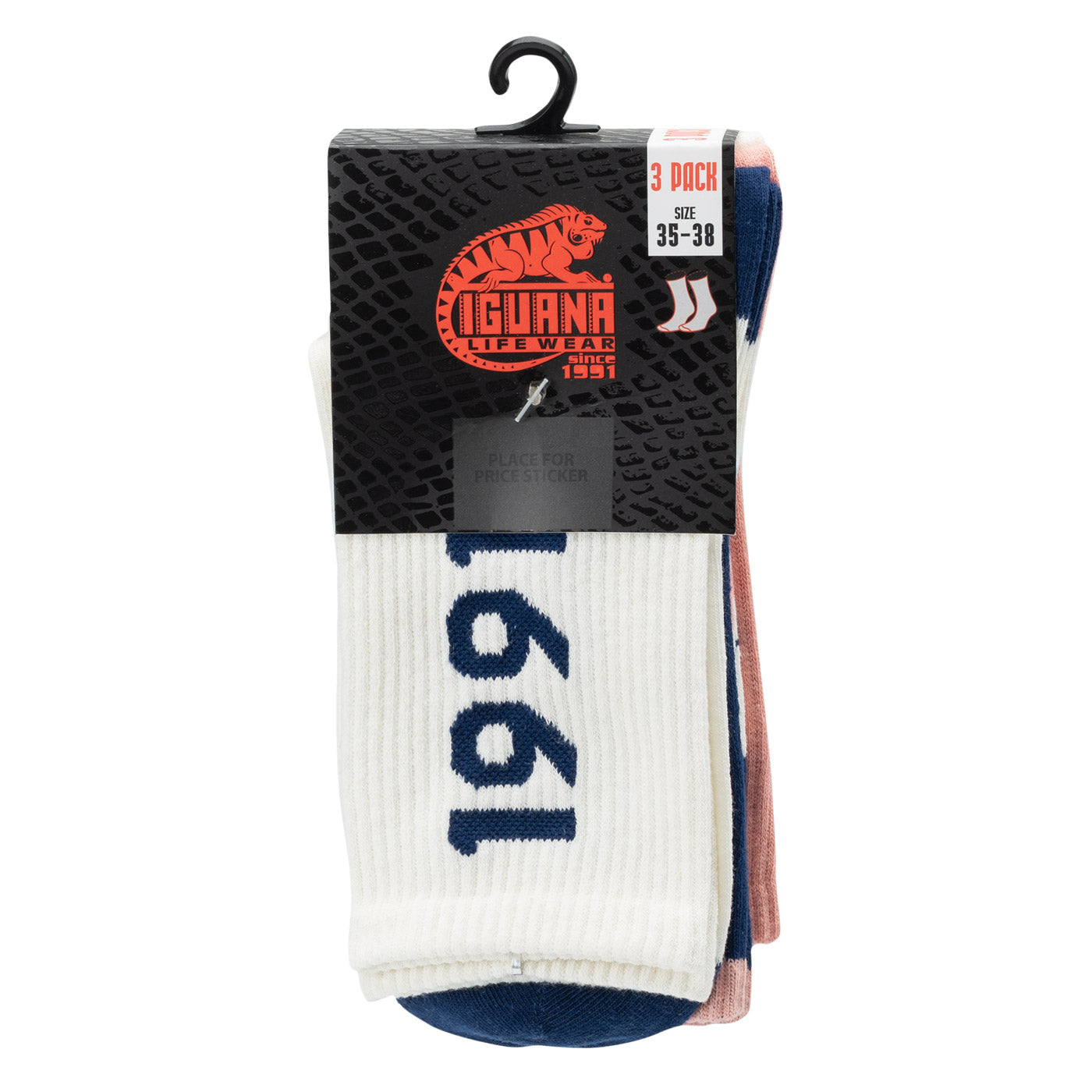 Șosete Sport Crew IGNINI 3 PACK IGUANA - Confort și Respirabilitate - 5
