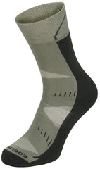 Șosete Trekking "Arber" Oliv FoxOutdoor - Talpă Căptușită, COOLMAX®