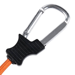 Span Elastiek cu Carabiniere 90 cm Oranj - Ancorare Rapidă și Fiabilă