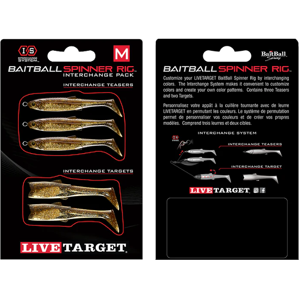 Spinner Rig LIVE TARGET Baitball - Atracție Maximă, Rezervă Esențială - 1